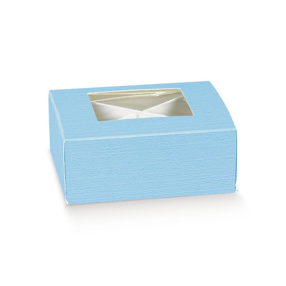 PRAT.CF 100X100X40 FIBRA AZZ. FIN. PLA CDIVISORIO